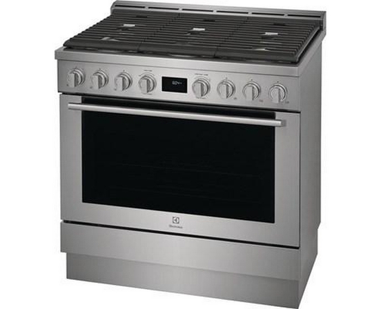 Electrolux 36-Inch Freestanding Gas Range With Convection Technology - ECFG3668AS