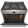Electrolux 36-Inch Freestanding Gas Range With Convection Technology - ECFG3668AS