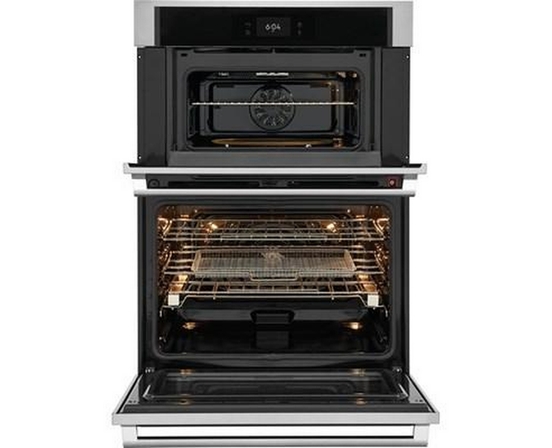 Electrolux 30-Inch Combination Wall Oven With Microwave Oven - ECWM3012AS