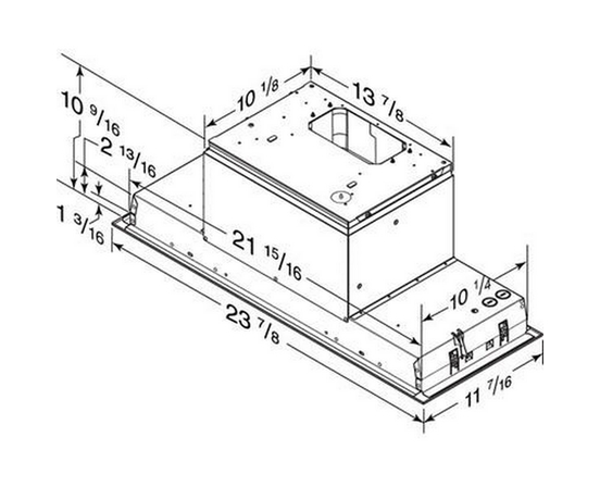 Best 24-Inch Hbn1 Series Hood Insert - HBN1246SS