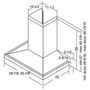 Best 30-Inch Wcs1 Series Wall Chimney Hood - WCS1306SS