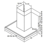 Best 36-Inch Wcs1 Series Wall Chimney Hood - WCT1366SS