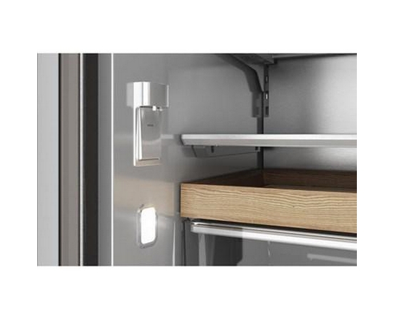 KitchenAid 36-Inch, 24.8 Cu. Ft. Counter-Depth French 3-Door Refrigerator With Internal Water Dispenser - KRFC336SPS