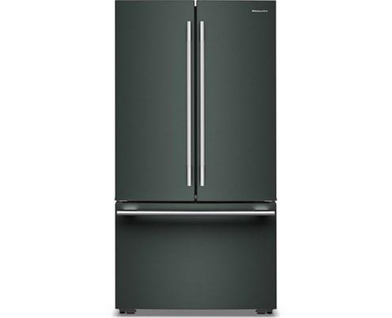 KitchenAid 36-Inch, 24.8 Cu. Ft. Counter-Depth French 3-Door Refrigerator With Internal Water Dispenser - KRFC336SJP