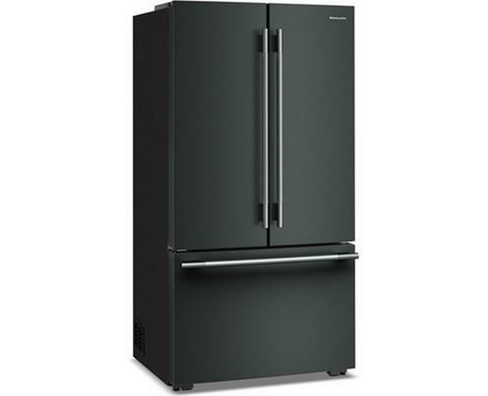 KitchenAid 36-Inch, 24.8 Cu. Ft. Counter-Depth French 3-Door Refrigerator With Internal Water Dispenser - KRFC336SJP