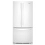 Whirlpool 33-Inch, 22.1 Cu. Ft. Freestanding French 3-Door Refrigerator - WRFF5333PW