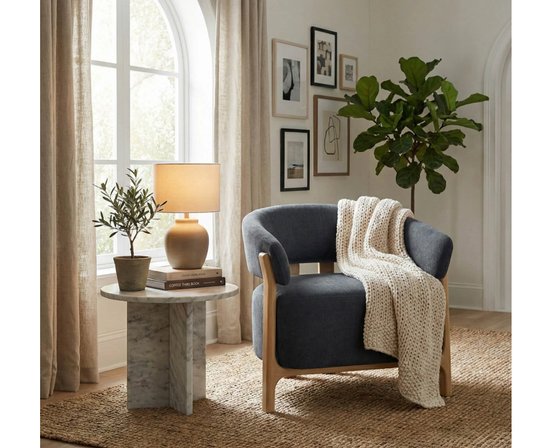 Fixed armchair from LH Import