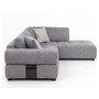 Fabric Sectionnal Sofa with corner chair on the right by Deco-Style