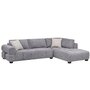 Fabric Sectionnal Sofa with corner chair on the right by Deco-Style