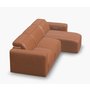 Lounge sofa, 2 motorized recliners
