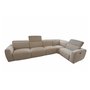 Motorized 2-panel sectional with tilting panels