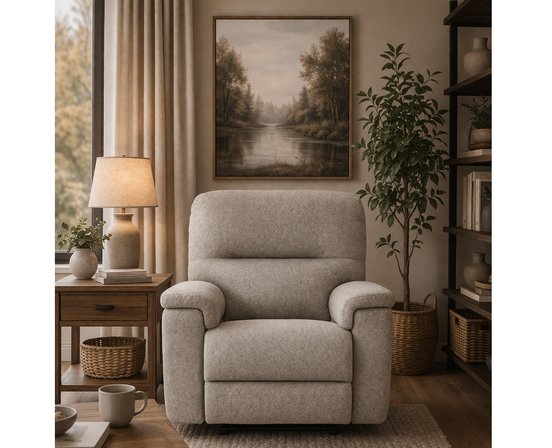 Maria Fabric Wall Hugger Recliner by Elran
