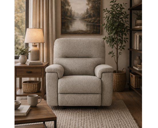 Maria Fabric Glider Recliner by Elran