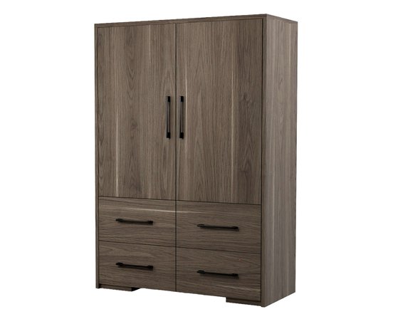 Door Chest With 4 Drawers by MEQ