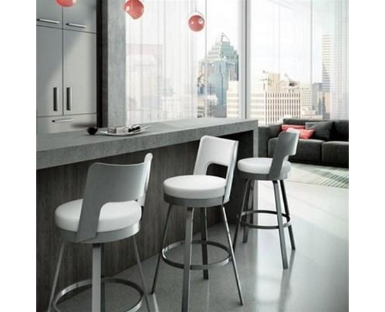 Brock Pub Height Stool by Amisco
