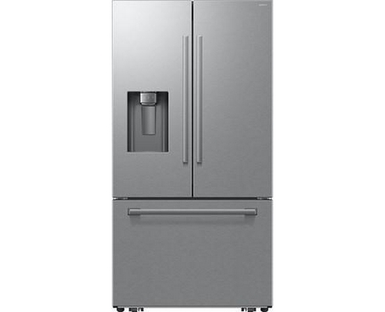 Samsung French 3-Door Refrigerator With Water And Ice Dispensing System - RF70H25HERAA