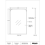 Jackline Wall Mirror by Renwil