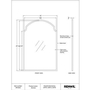 Asmara Wall Mirror by Renwil