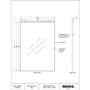 Titel Wall Mirror by Renwil