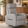 Small Power Reclining Leather armchair by Fornirama