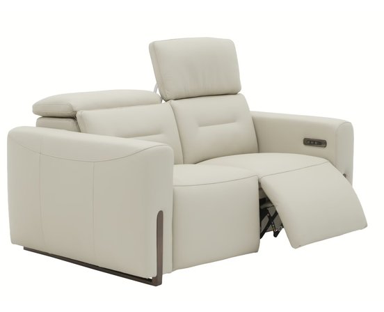 Leather Reclining Loveseat by Fornirama