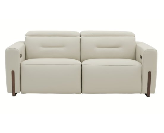 Leather Reclining condo sofa by Fornirama