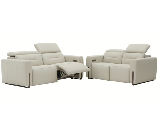 Leather Reclining Loveseat by Fornirama