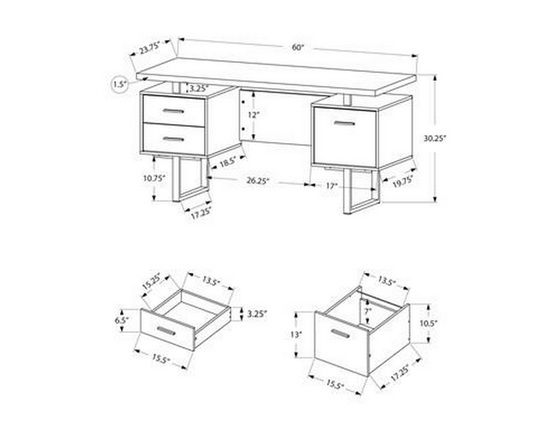 Office Desk by Monarch