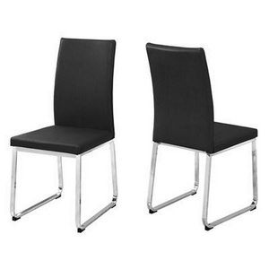 Set of 2 Dining Chairs by Monarch