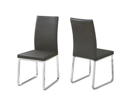 Set of 2 Dining Chairs by Monarch