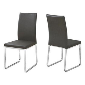 Set of 2 Dining Chairs by Monarch