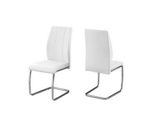 Set of 2 Dining Chairs by Monarch