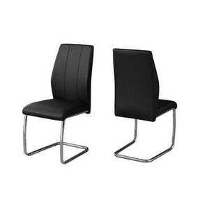 Set of 2 Dining Chairs by Monarch