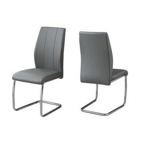Set of 2 Dining Chairs by Monarch