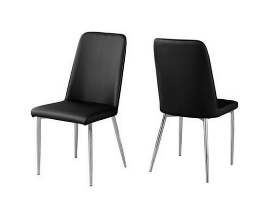 Set of 2 Dining Chairs by Monarch