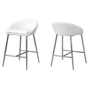 Set of 2 stools by Monarch