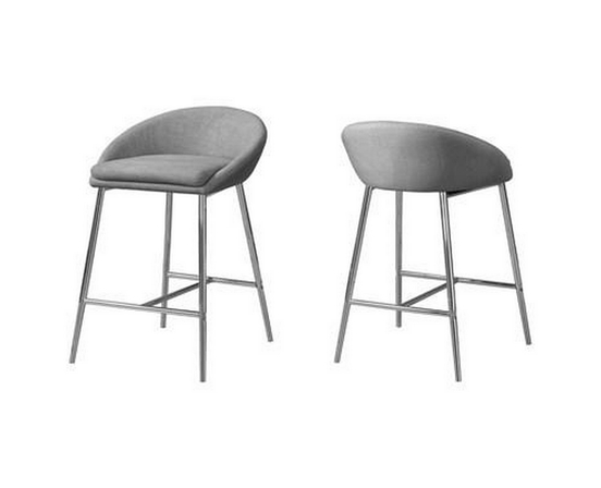 Set of 2 stools by Monarch