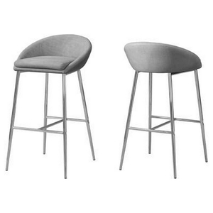 Set of 2 stools by Monarch