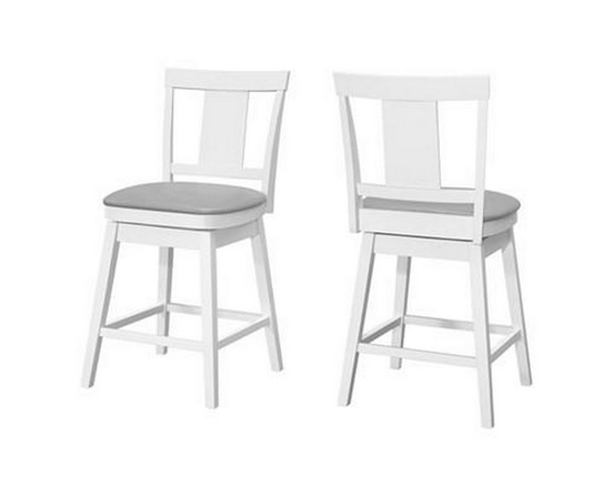 Set of 2 counter Height Stools by Monarch