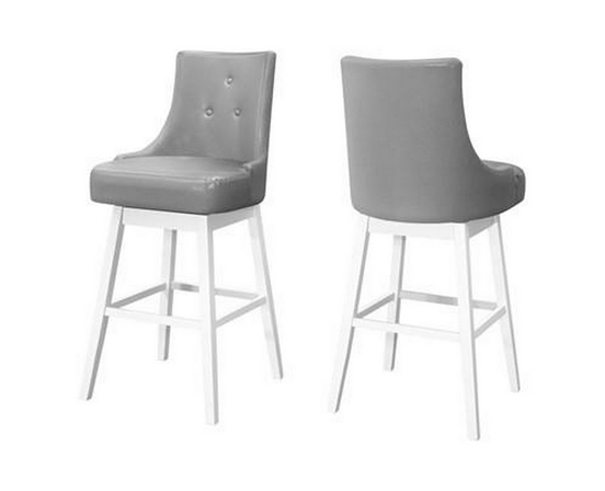 Set Of 2 Pub Height Stools by Monarch