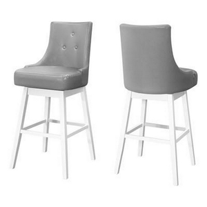 Set Of 2 Pub Height Stools by Monarch