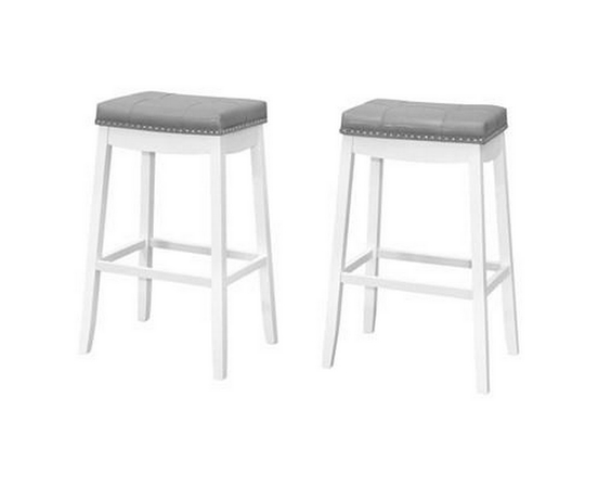 Set Of 2 Pub Height Stools by Monarch