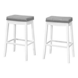 Set Of 2 Pub Height Stools by Monarch