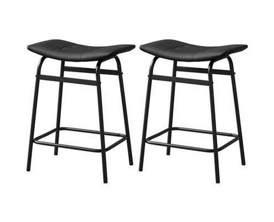Set of 2 stools by Monarch