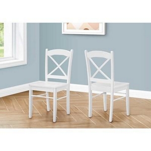 Set of 2 Dining Chairs by Monarch