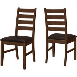 Set of 2 Dining Chairs by Monarch