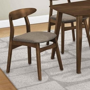 Set of 2 Dining Chairs by Monarch