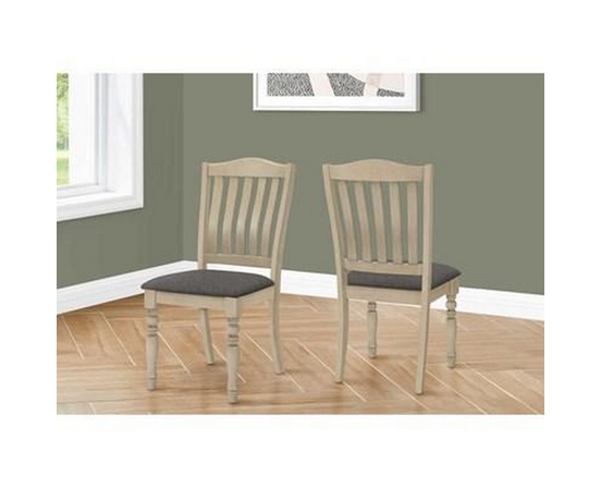Set of 2 Dining Chairs by Monarch