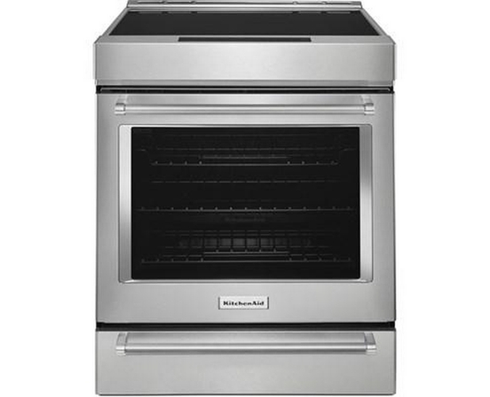 KitchenAid 30-Inch Slide-In Induction Range With Air Fry Technology - KSIS730PSS