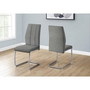 Set of 2 Dining Chairs by Monarch